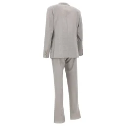 Eleventy Tweedelig Double-breasted pak-Heren Kostuums