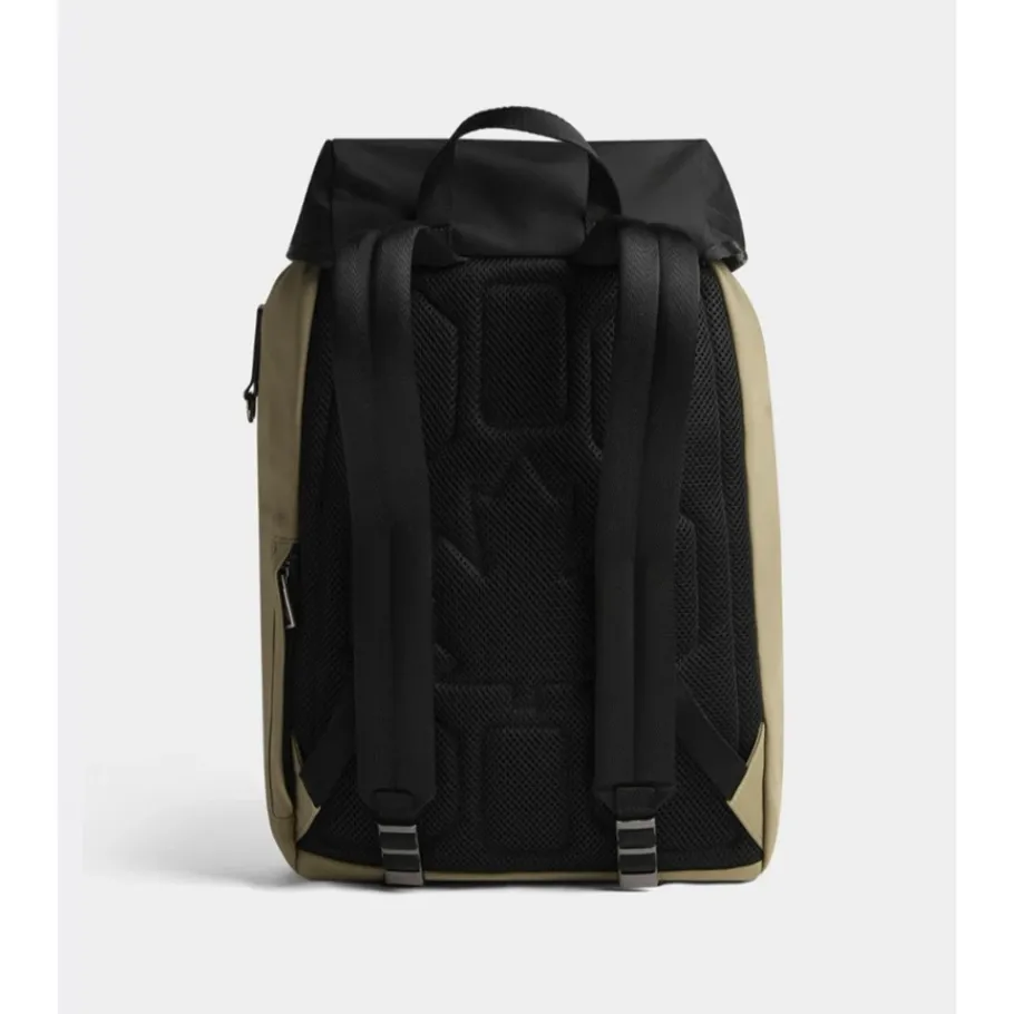 Dsquared2 Tweekleurige Rugzak met Verstelbaar Trekkoord en Zakken met Rits-Heren Rugzakken|Tassen