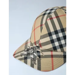 Burberry Twill Logo Baseball Cap-Heren Petten