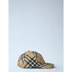 Burberry Twill Logo Baseball Cap-Heren Petten
