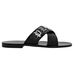 Philipp Plein Twist Slides Gothic-Heren Slippers