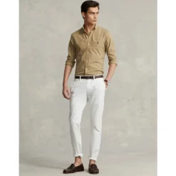 Polo Ralph Lauren Ultra Stretch Katoen Poplin Overhemd-Heren Overhemden