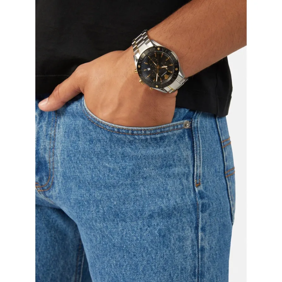 Versace V-Chrono Chronograaf Horloge-Heren Horloges