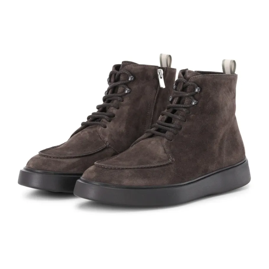 Officine Creative Velours Leren Frame Laarzen-Heren Laarzen