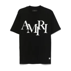 Amiri Verspringende Logo Tee-Heren Shirts