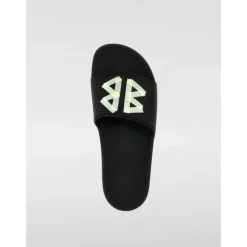 Balenciaga Verstelbare Leren Sandalen, , Minimalistisch Ontwerp-Heren Slippers