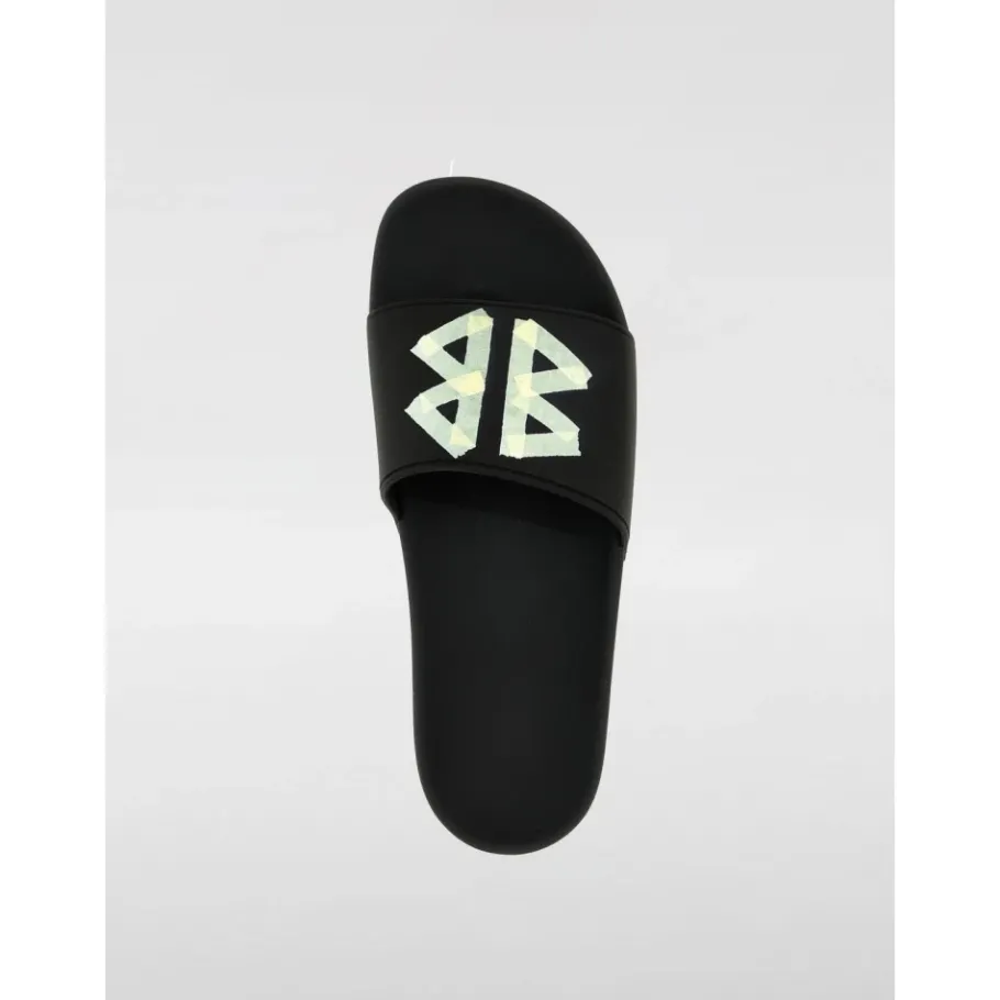 Balenciaga Verstelbare Leren Sandalen, , Minimalistisch Ontwerp-Heren Slippers