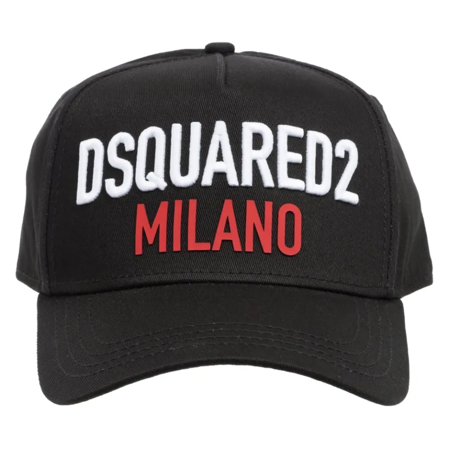 Dsquared2 Verstelbare Multicolor Milano Cap-Heren Petten