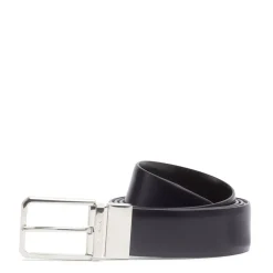 Santoni Verstelbare riem van gepolijst leer-Heren Riemen