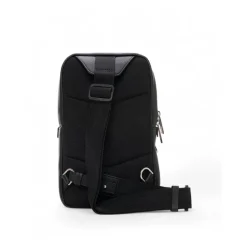 Hugo Verstelbare Schoudertas met Voorvak-Heren Tassen