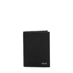 Hugo Verticale Bifold Portemonnee met Kaarthouder Vakken-Heren Portefeuilles