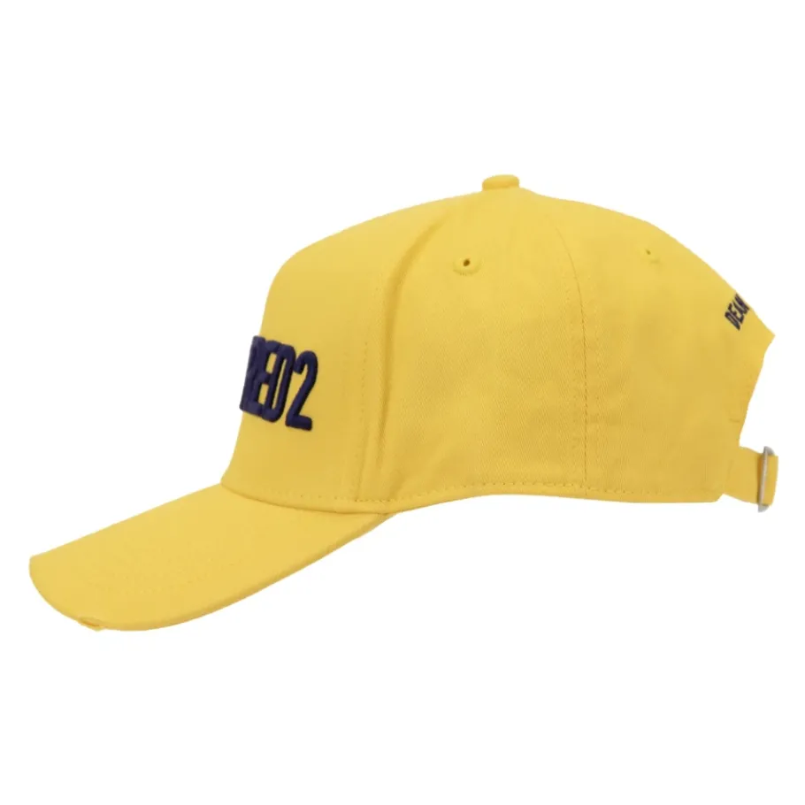 Dsquared2 Vintage Baseballpet met Gesp-Heren Petten