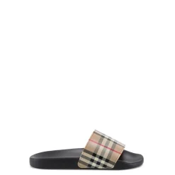 Burberry Vintage Check Slides-Heren Slippers