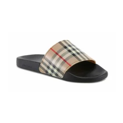 Burberry Vintage Check Slides-Heren Slippers