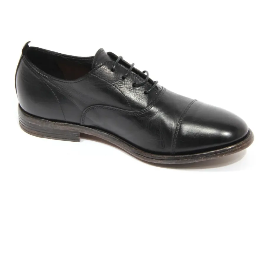 MOMA Vintage Lace-Up Shoes Capalbio Nero-Heren Instappers & Slip Ons|Nette Schoenen