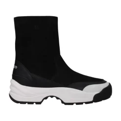 Kenzo Vintage Leren Enkellaarzen met Rits-Heren Snowboots