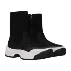 Kenzo Vintage Leren Enkellaarzen met Rits-Heren Snowboots