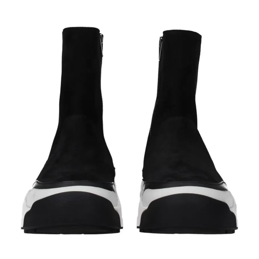 Kenzo Vintage Leren Enkellaarzen met Rits-Heren Snowboots