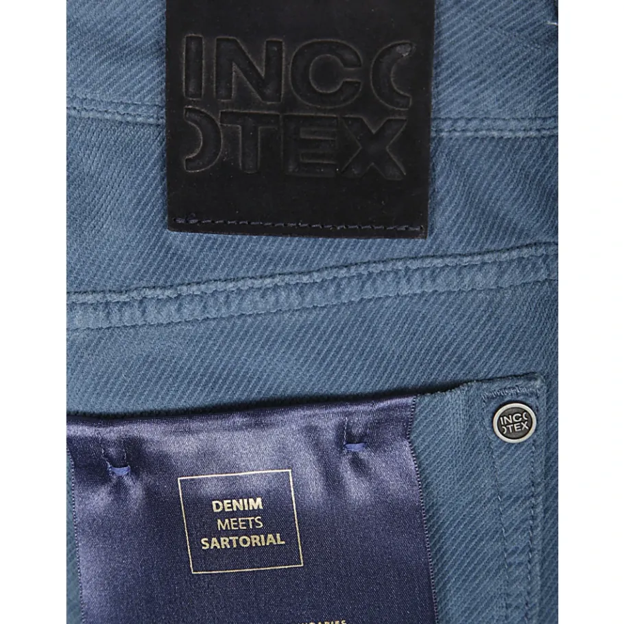 Incotex Vintage Stretch 5-Pocket Jeans-Heren Jeans