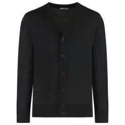 Paolo Pecora Virgin Wool Cardigan-Heren Truien & Vesten