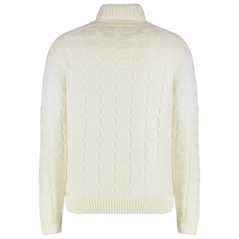 SLOWEAR Virgin Wool Turtleneck Sweater-Heren Truien & Vesten