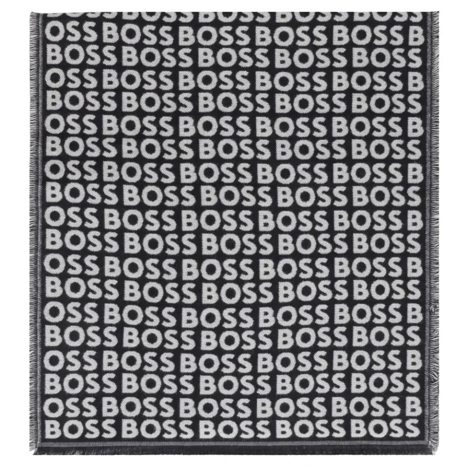 Hugo Viscose Jacquard Sjaal-Heren Sjaals