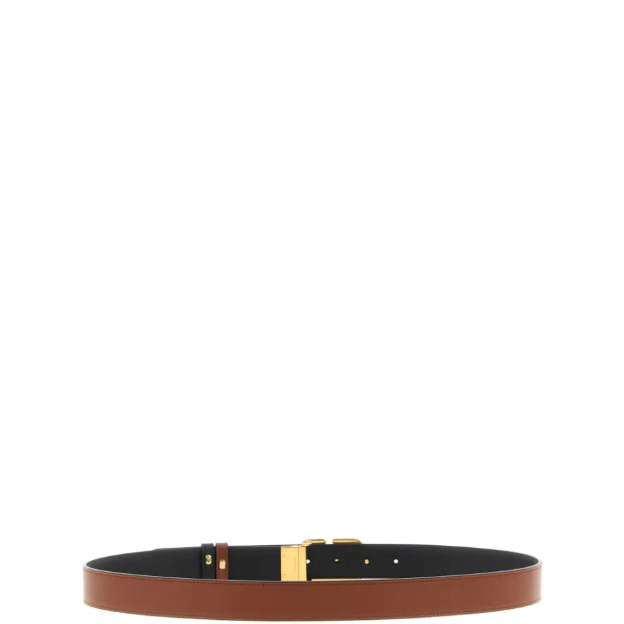 Valentino Garavani VLogo Signature Reversible Riem-Heren Riemen
