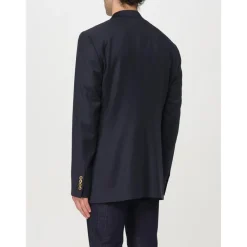 Dolce & Gabbana Wapen Geborduurd Blazer-Heren Kostuums