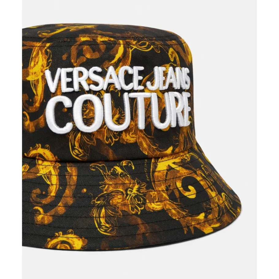 Versace Jeans Couture Waterverf Emmerhoed-Heren Hoeden