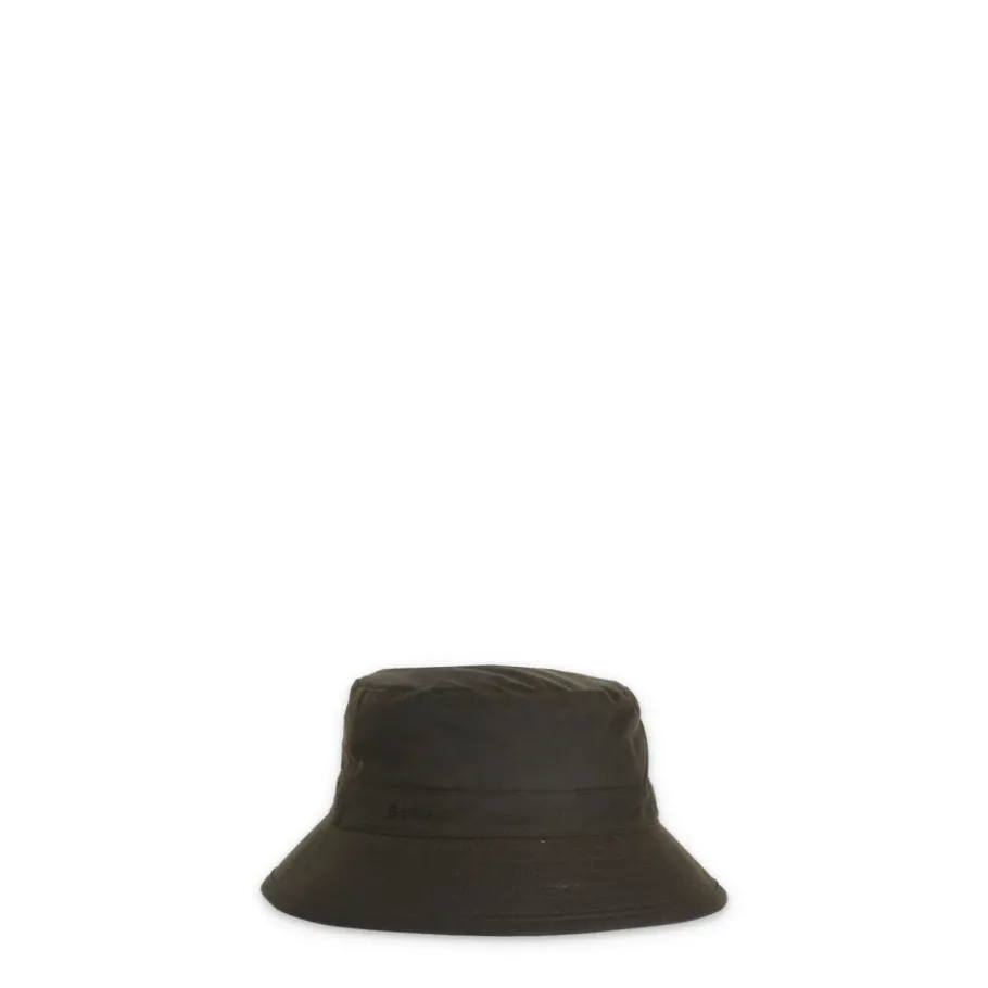 Barbour Waxed Bucket Hat-Heren Hoeden