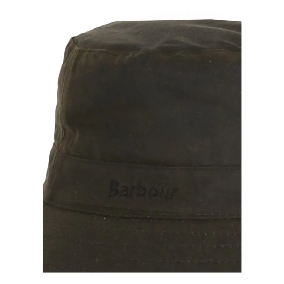 Barbour Waxed Bucket Hat-Heren Hoeden