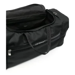 Off White Weekender Logo Duffle Bag-Heren Tassen