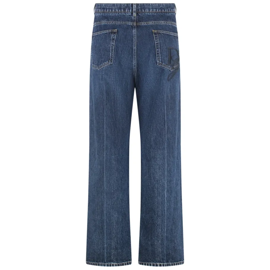 Dolce & Gabbana Wide Leg Jeans-Heren Jeans