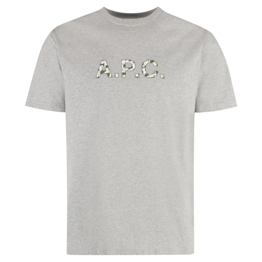 A.P.C. Willow katoenen T-shirt met ronde hals-Heren Shirts