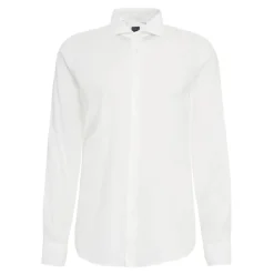 Fedeli Katoenmix Overhemd met Knopen-Heren Overhemden