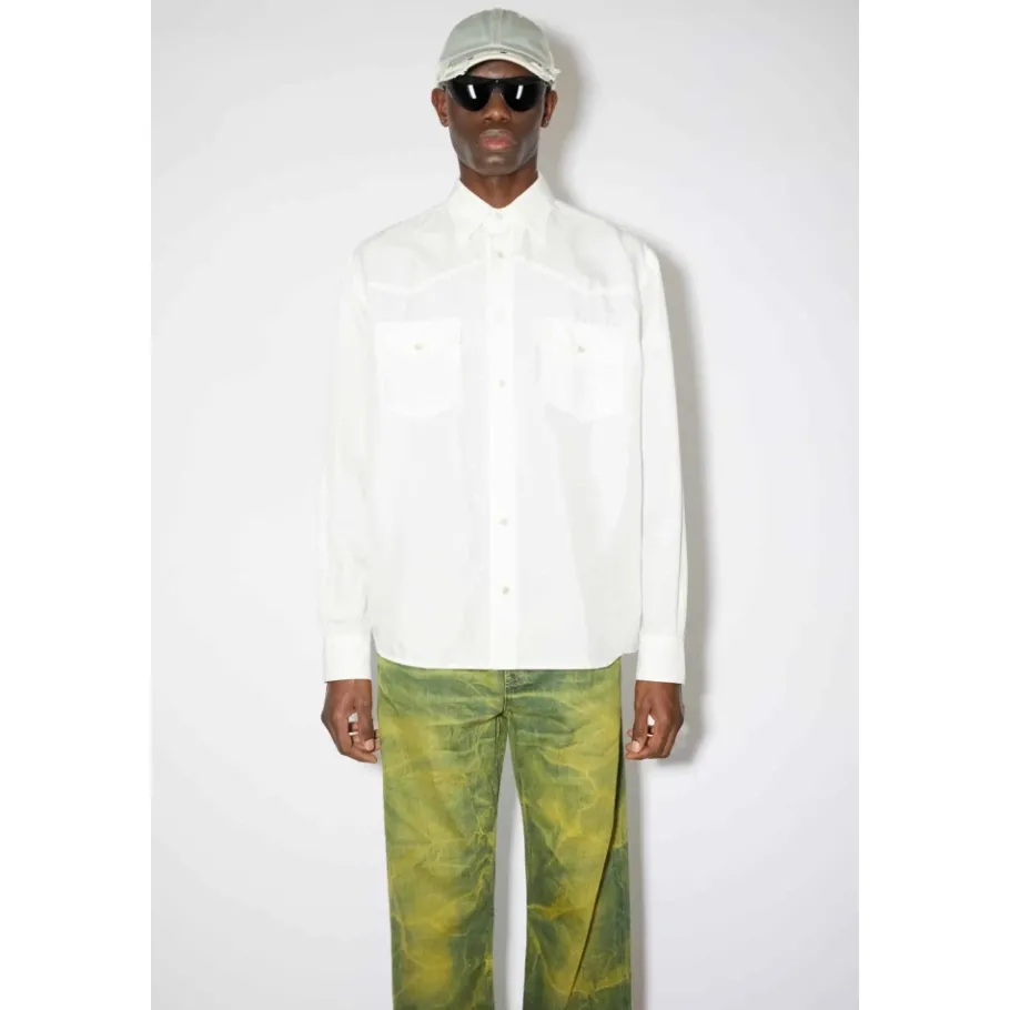 Acne Studios overhemd met knopen - Cowboy-geïnspireerd-Heren Overhemden