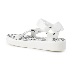 Palm Angels te rubberen sandalen met logoband-Heren Sandalen