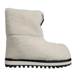Dolce & Gabbana te Shearling Mid Calf Laarzen-Heren Snowboots