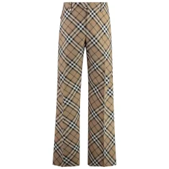 Burberry Wollen broek-Heren Broeken