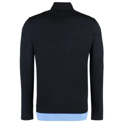 Off White Wollen coltrui-Heren Truien & Vesten