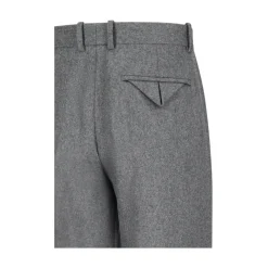 Bottega Veneta Wollen Flanellen Broek-Heren Broeken