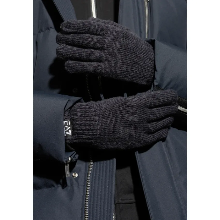 Emporio Armani EA7 Wollen handschoenen-Heren Handschoenen
