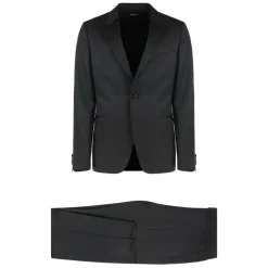 Zegna Wollen pak met mohair, tweedelig-Heren Kostuums