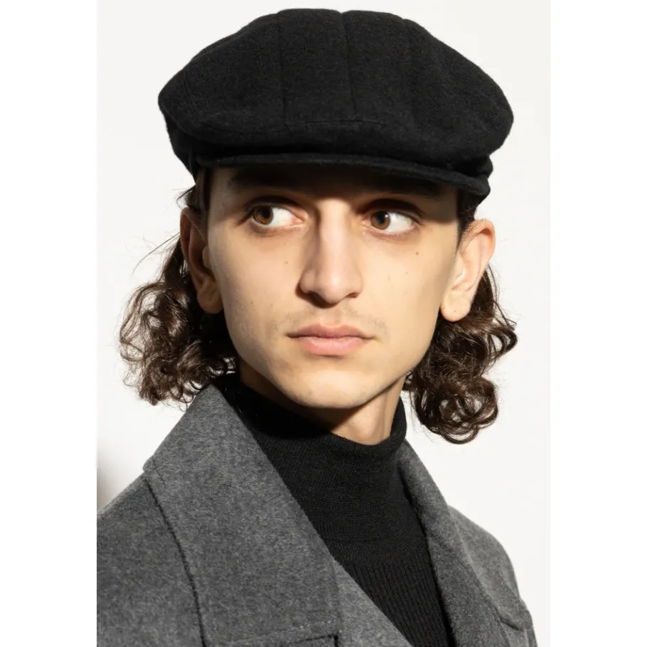 Yohji Yamamoto Wollen platte pet-Heren Hoeden
