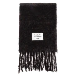 Acne Studios Wollen sjaal met logo-Heren Sjaals