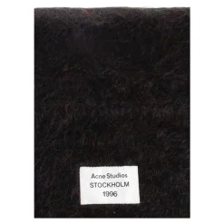 Acne Studios Wollen sjaal met logo-Heren Sjaals