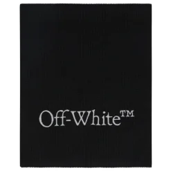 Off White Wollen Sjaal van Virgin Wol-Heren Sjaals