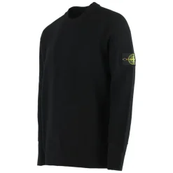 Stone Island Wollen trui met ronde hals-Heren Truien & Vesten