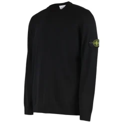 Stone Island Wool Crewneck Sweater-Heren Truien & Vesten