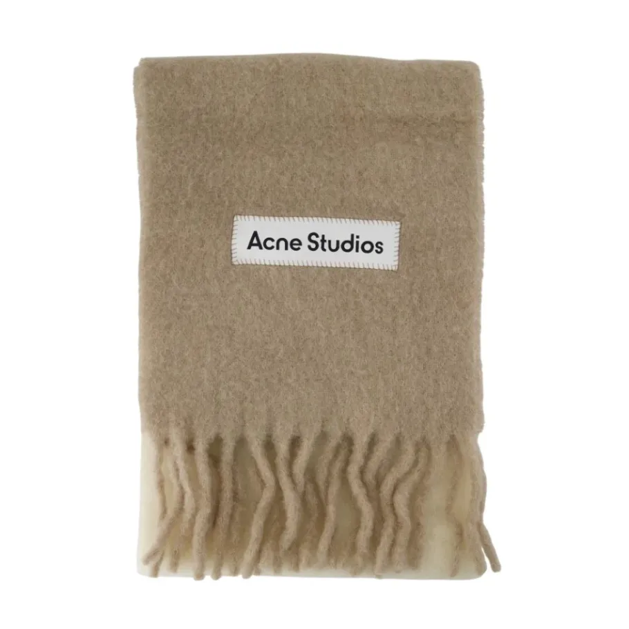 Acne Studios Wool Fringe Scarf-Heren Sjaals
